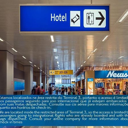 Tryp By Wyndham Sao Paulo Airport - Hotel De Transito Terminal 3 -Lado Ar - Area Restrita A Passageiros Ja Embarcados - Piso 1 Guarulhos Eksteriør billede