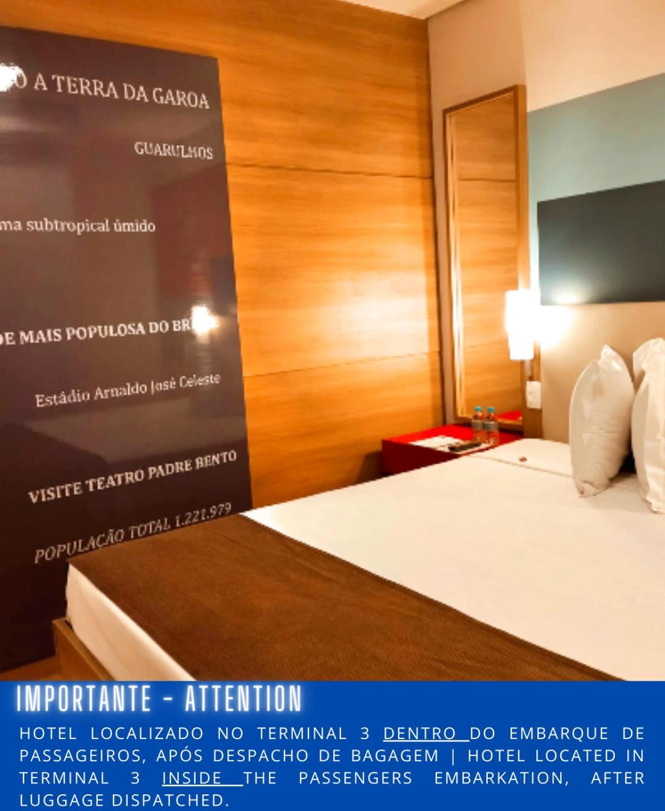 Tryp By Wyndham Sao Paulo Airport - Hotel De Transito Terminal 3 -Lado Ar - Area Restrita A Passageiros Ja Embarcados - Piso 1 Guarulhos Eksteriør billede