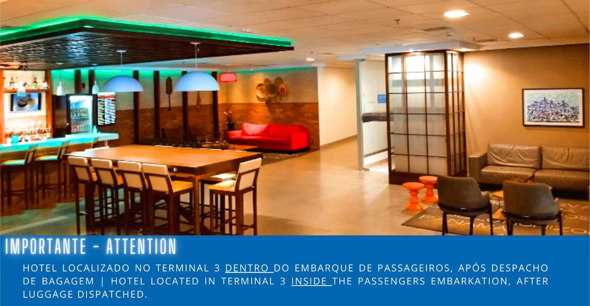 Tryp By Wyndham Sao Paulo Airport - Hotel De Transito Terminal 3 -Lado Ar - Area Restrita A Passageiros Ja Embarcados - Piso 1 Guarulhos Eksteriør billede