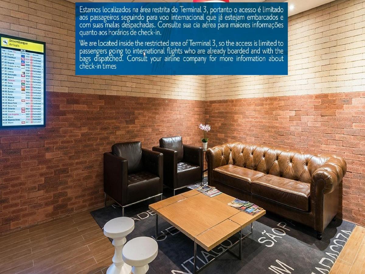 Tryp By Wyndham Sao Paulo Airport - Hotel De Transito Terminal 3 -Lado Ar - Area Restrita A Passageiros Ja Embarcados - Piso 1 Guarulhos Eksteriør billede